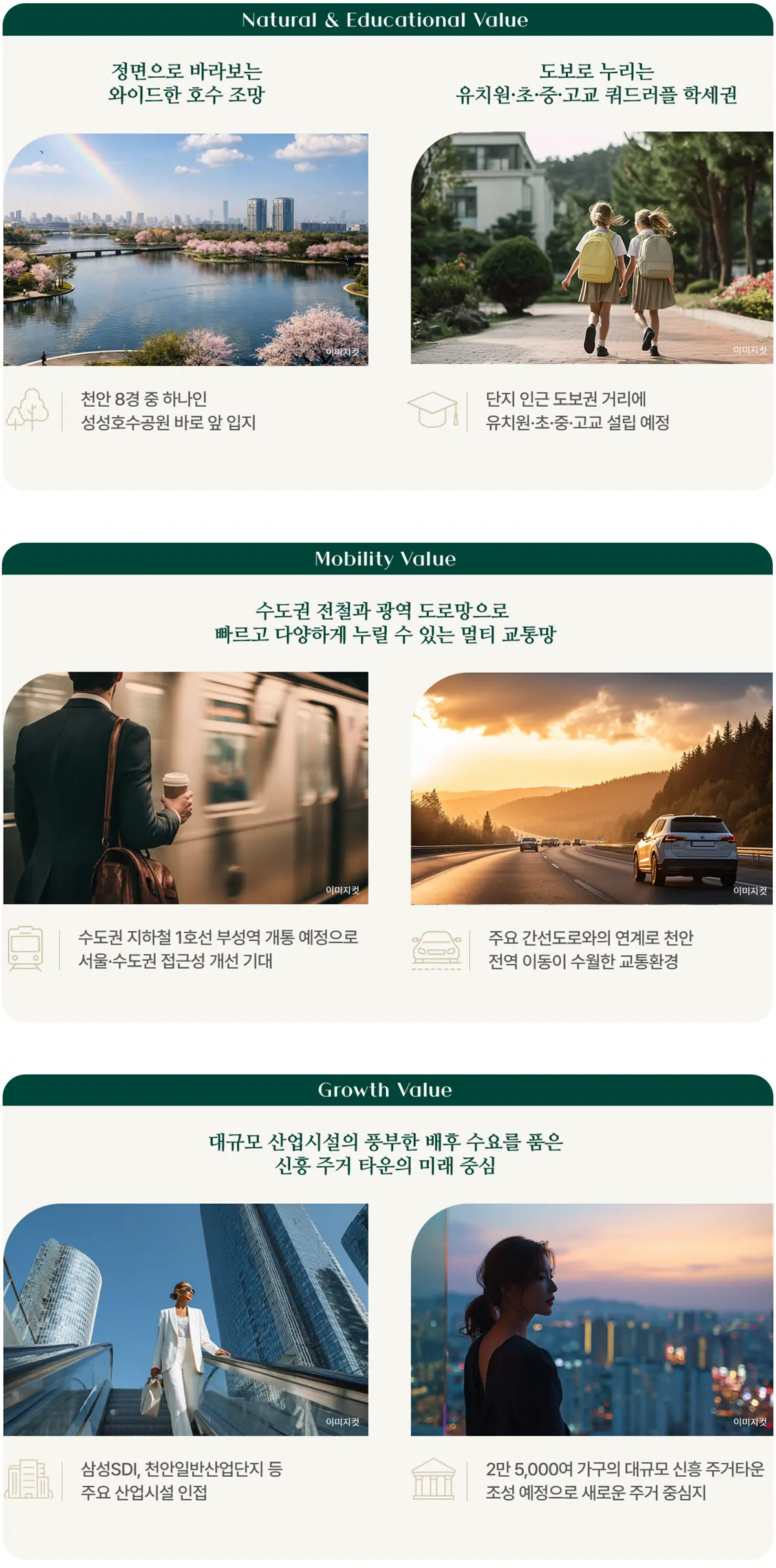 성성 업성지구 편의시설